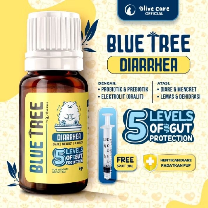 Olive Care BLUE TREE Diarrhea (6g)