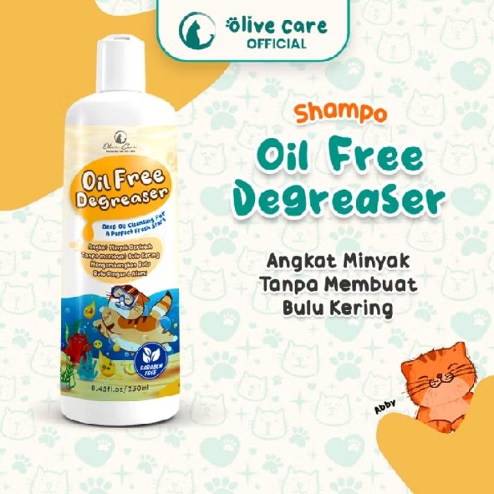 Olive Care Shampoo Oil Free Degreaser (250ml)