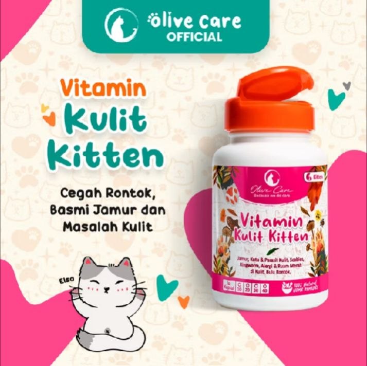 Olive Care Vitamin Masalah Kulit Kitten